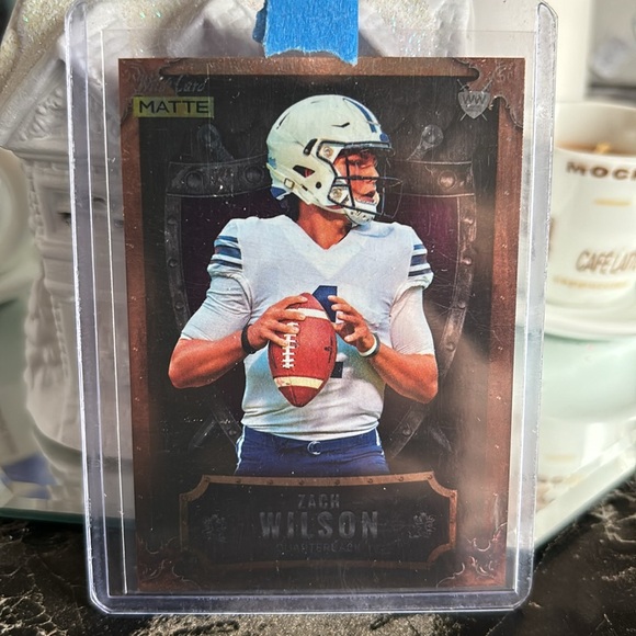 4 Zach Wilson Sport Cards - Picture 2 of 4